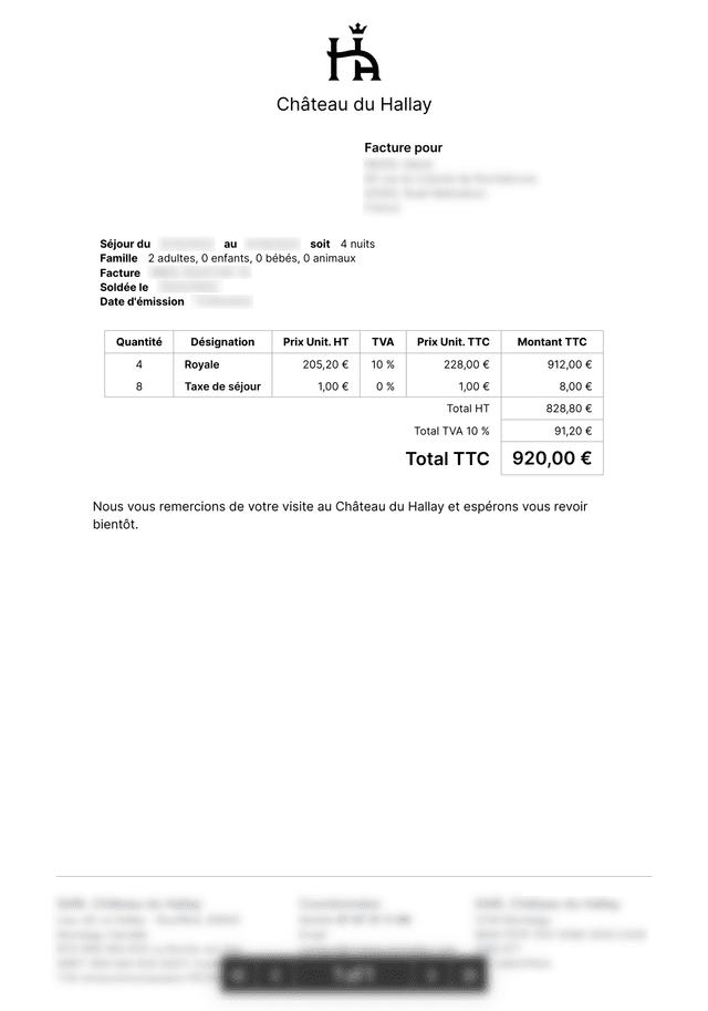 Château du Hallay cover